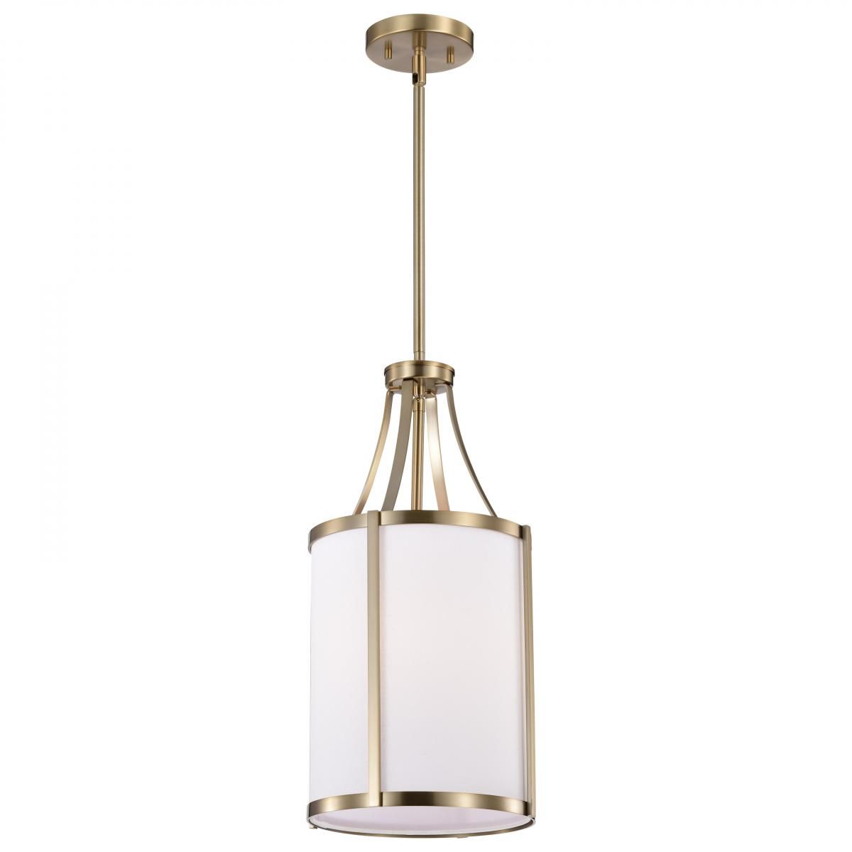 Easton 10 in. Pendant Light Brass Finish