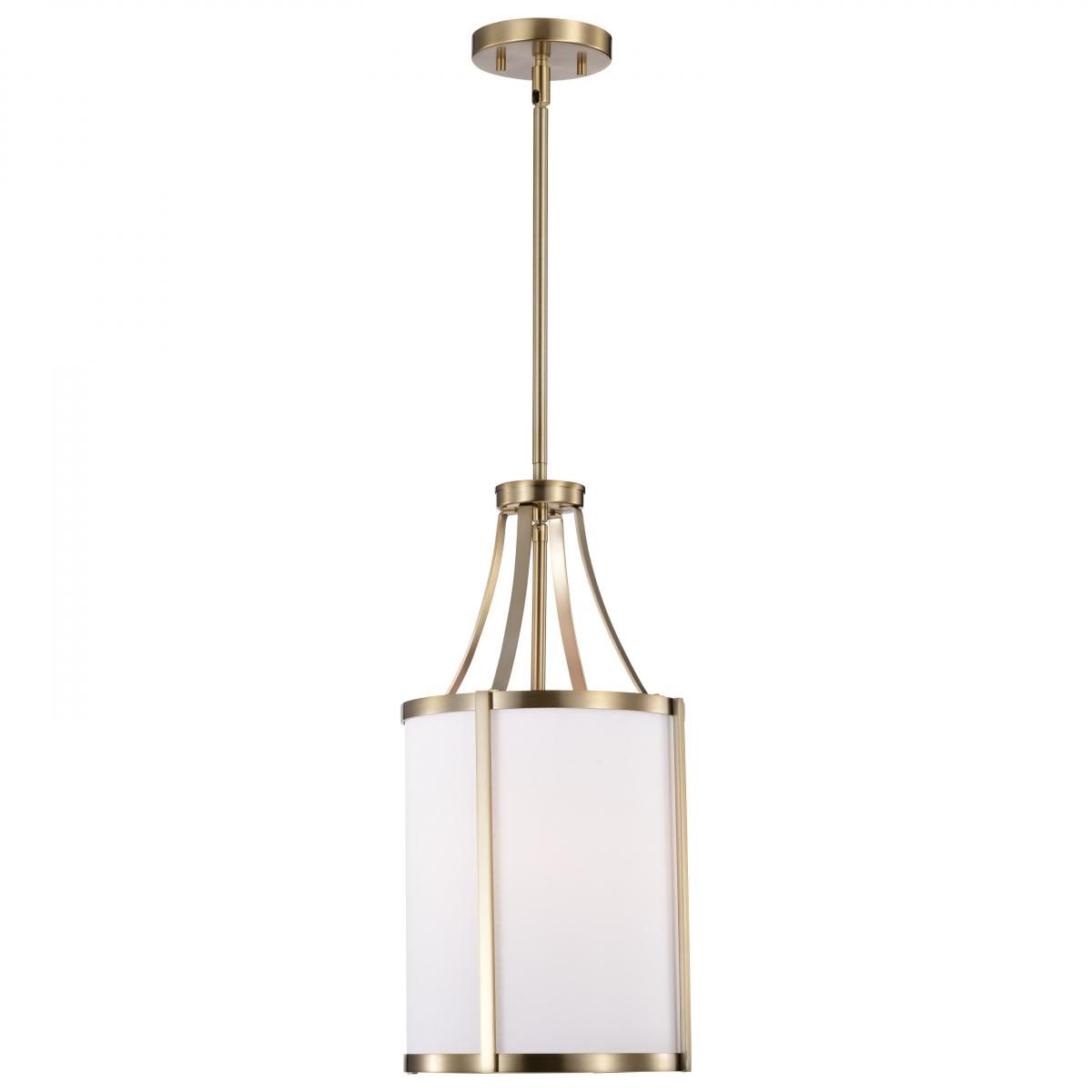 Easton 10 in. Pendant Light Brass Finish