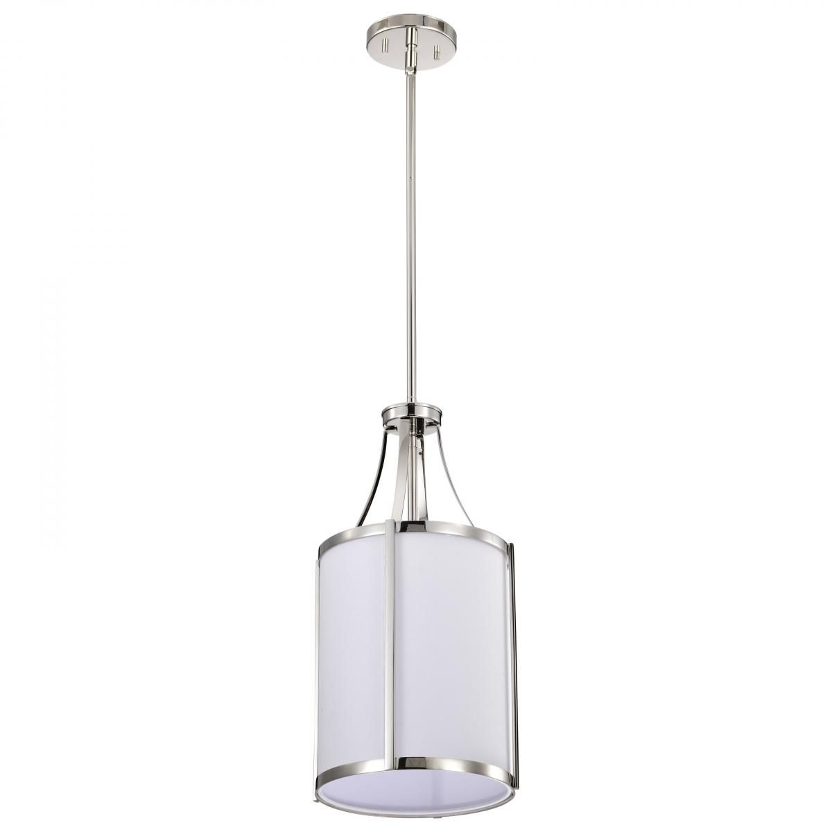 Easton 10 in. Pendant Light Polished Nickel Finish