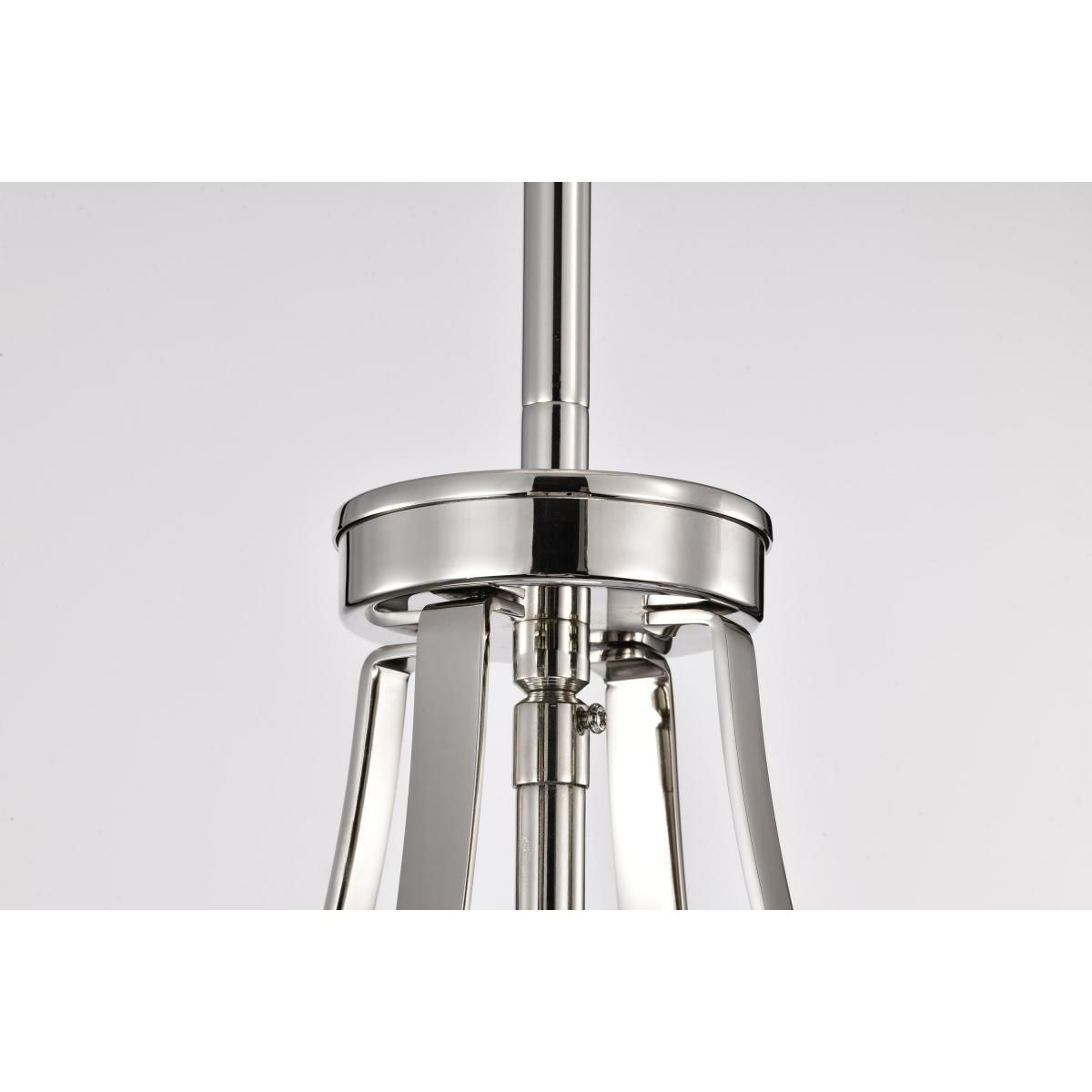 Easton 10 in. Pendant Light Polished Nickel Finish