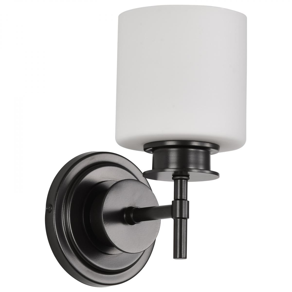 Warren 9" Bathroom Vanity Light, Gun Metal Finish