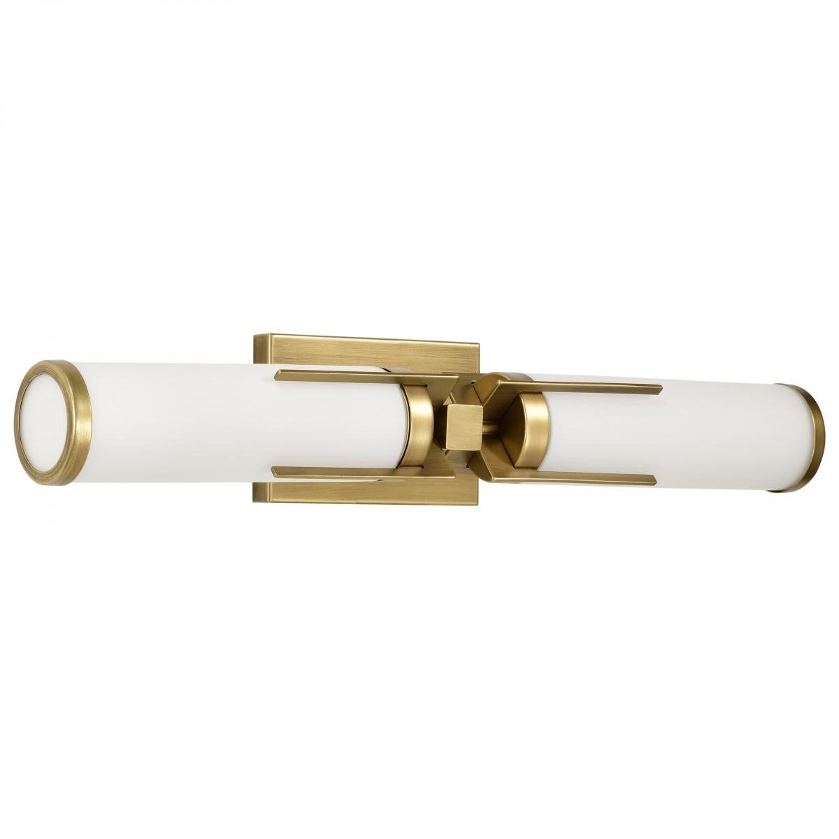 Roselle 5" Bathroom Vanity Light, Natural Brass Finish - Bees Lighting