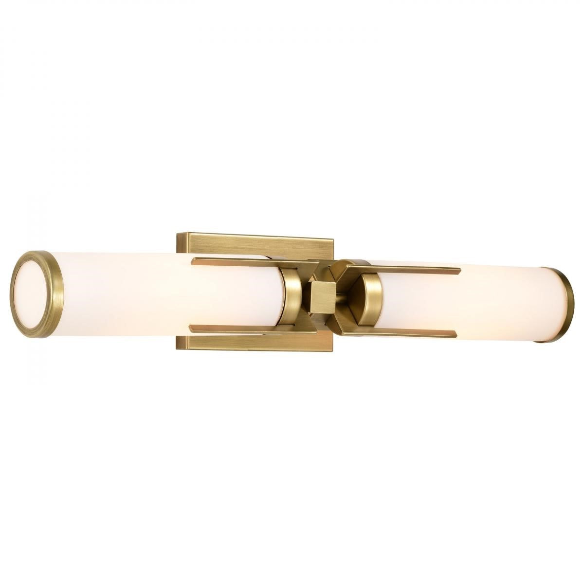 Roselle 5" Bathroom Vanity Light, Natural Brass Finish - Bees Lighting