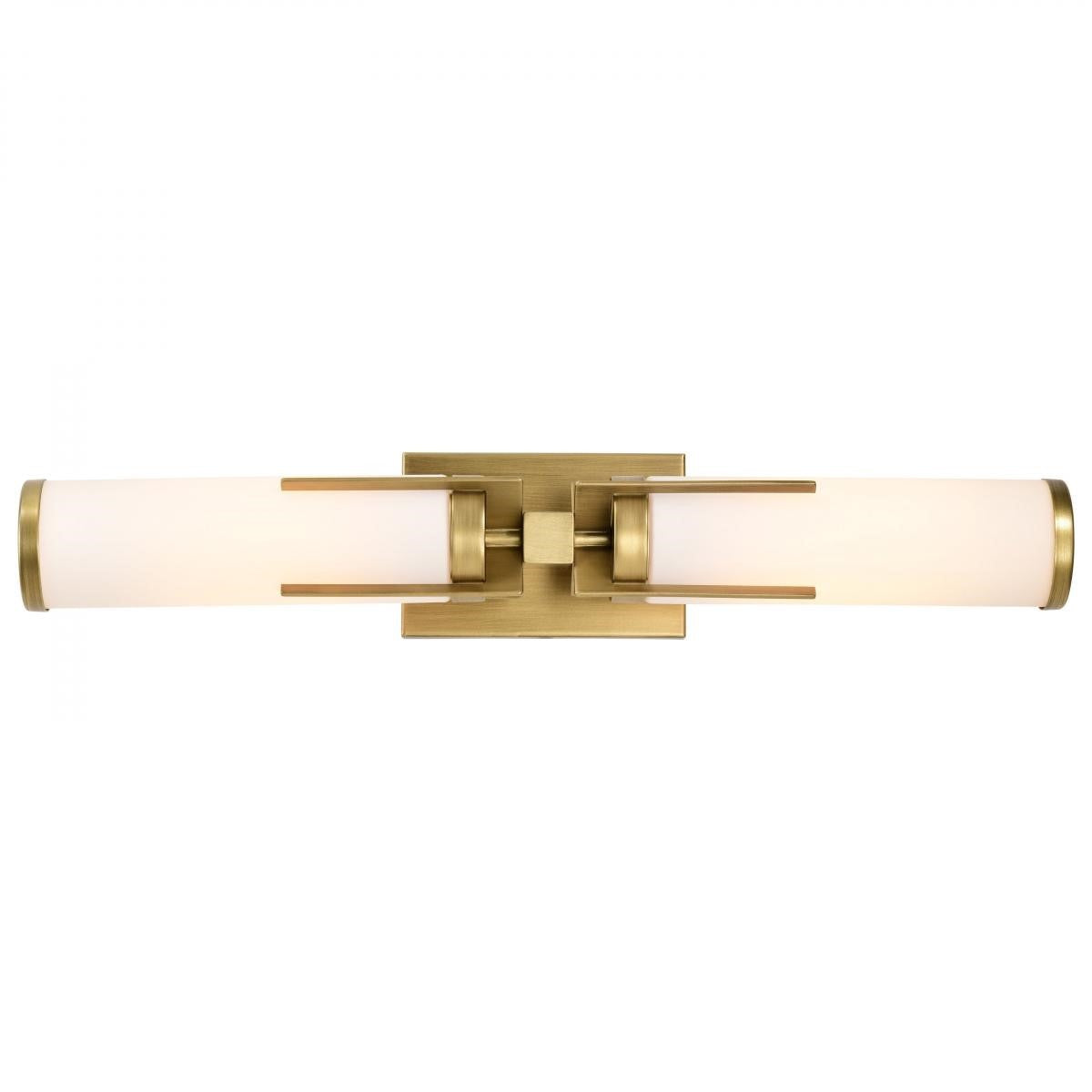 Roselle 5" Bathroom Vanity Light, Natural Brass Finish - Bees Lighting