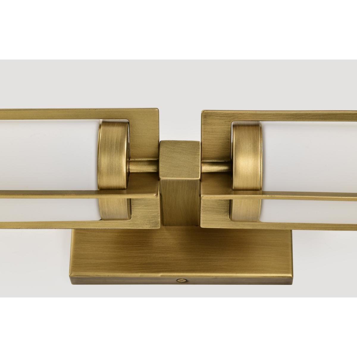 Roselle 5" Bathroom Vanity Light, Natural Brass Finish - Bees Lighting