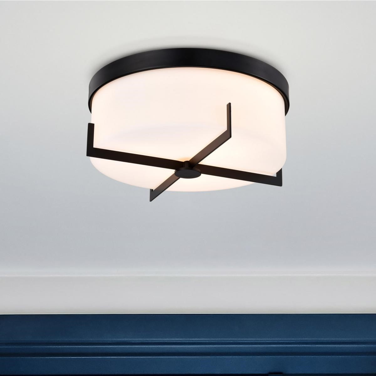 Roselle 7" Pendant Light, Matte Black Finish - Bees Lighting