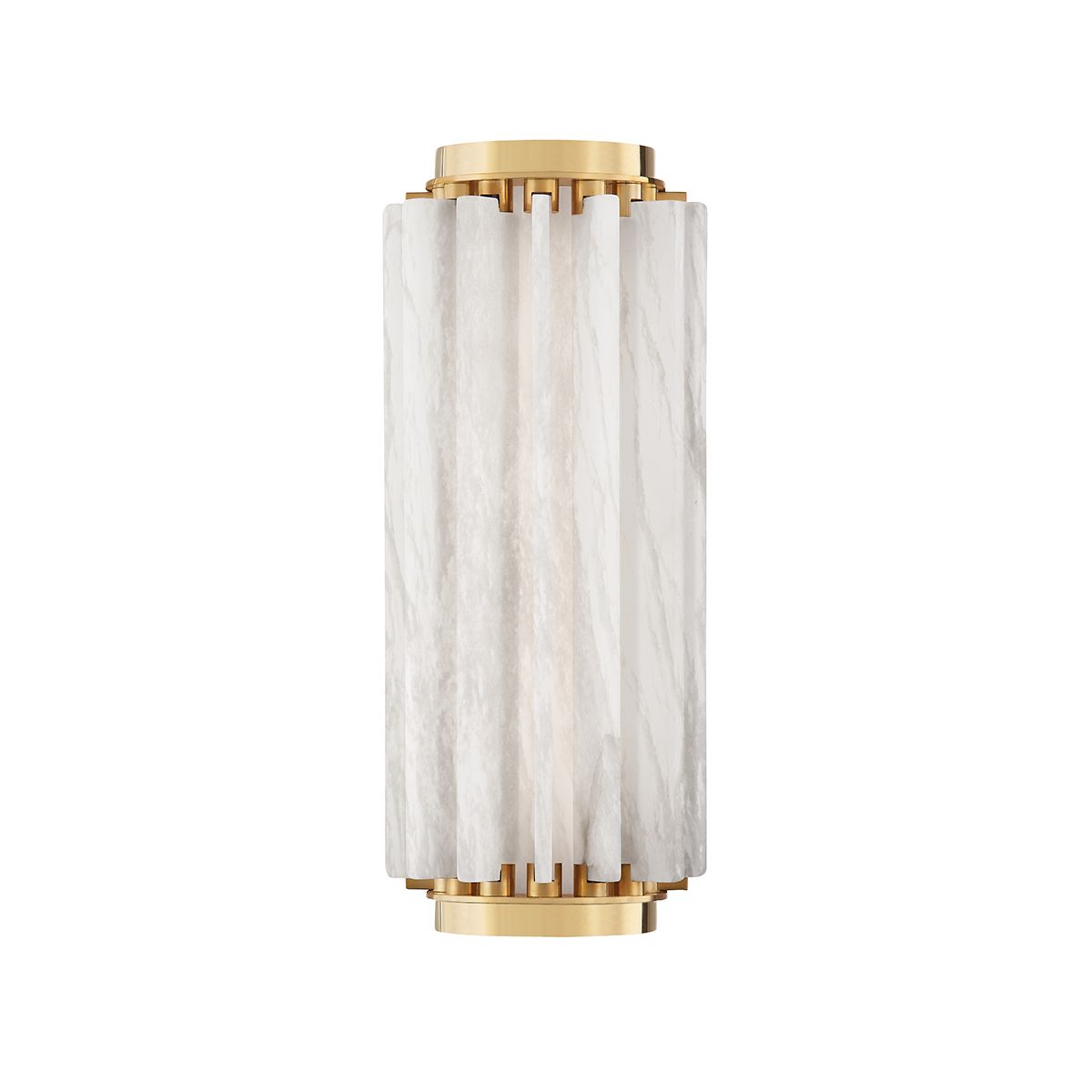 Hillside 14 in. LED Wall Light Brass finish