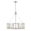 Marco 5 lights 25 in. Chandelier Pewter Finish - Bees Lighting