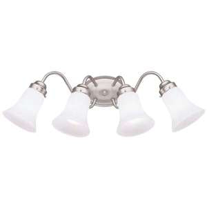 26 in. 4 Lights Vanity Light Nickel Finish