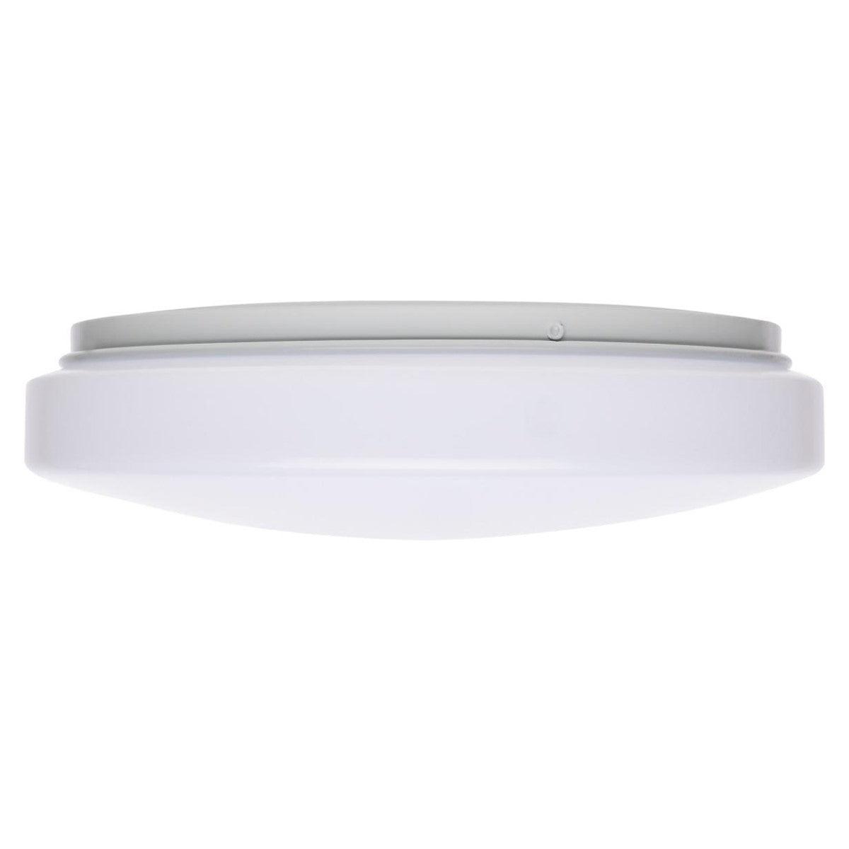 Cloud 12 in. LED Flush Mount Light Selectable CCT 120 White Finish - Bees Lighting