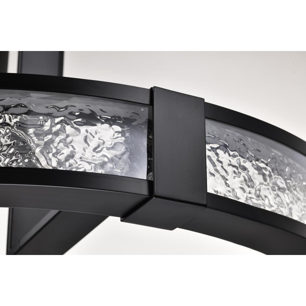 Darrow 24" LED Pendant Light, Matte Black Finish - Bees Lighting