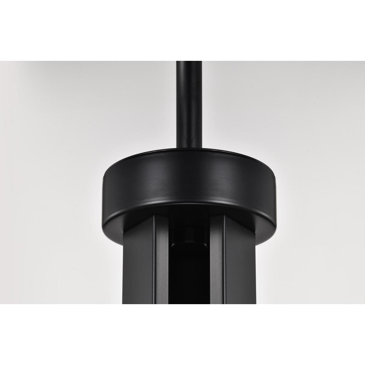 Darrow 24" LED Pendant Light, Matte Black Finish - Bees Lighting