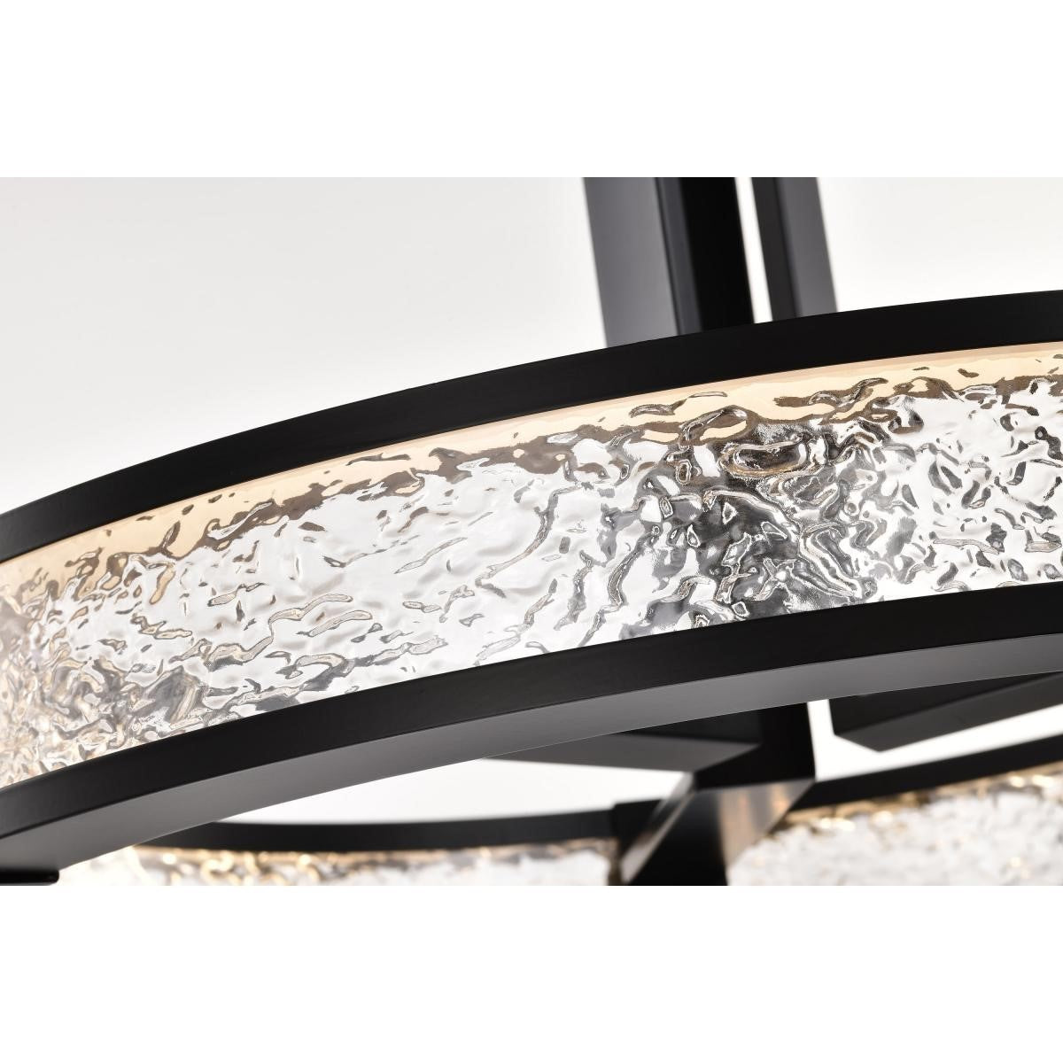 Darrow 24" LED Pendant Light, Matte Black Finish - Bees Lighting