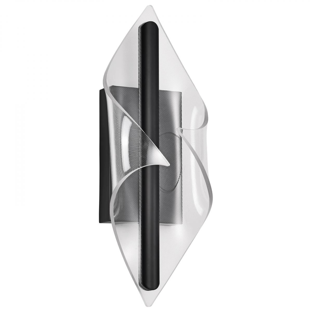 Geneva 18" LED Wall Sconce, Matte Black Finish - Bees Lighting