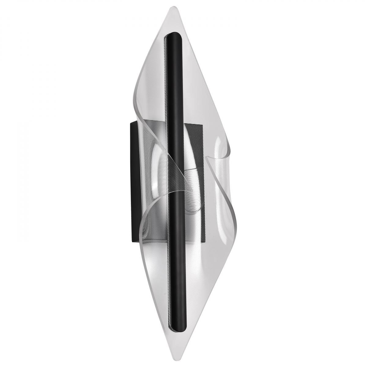 Geneva 24" LED Wall Sconce, Matte Black Finish