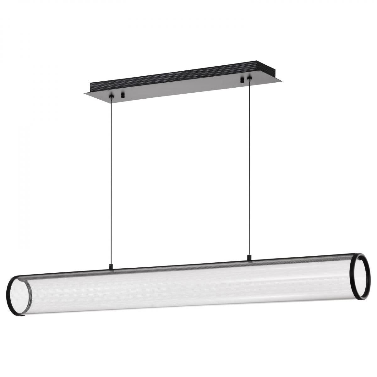 Vale 43" LED Pendant Light, Matte Black Finish - Bees Lighting