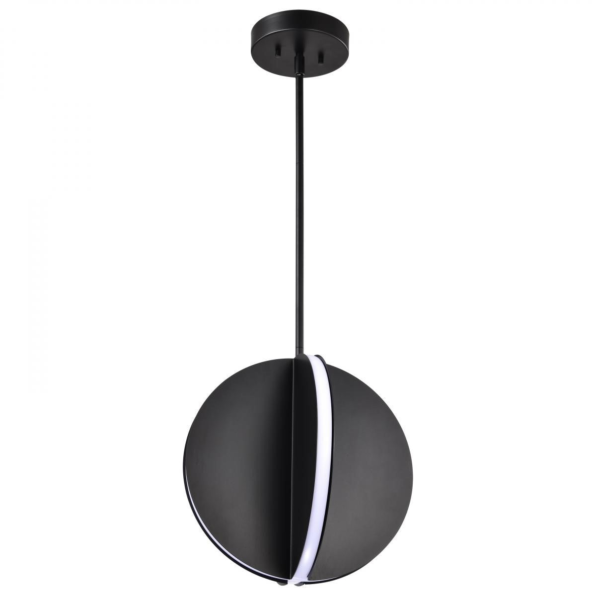 Blaine 13" LED Pendant Light, Matte Black Finish - Bees Lighting