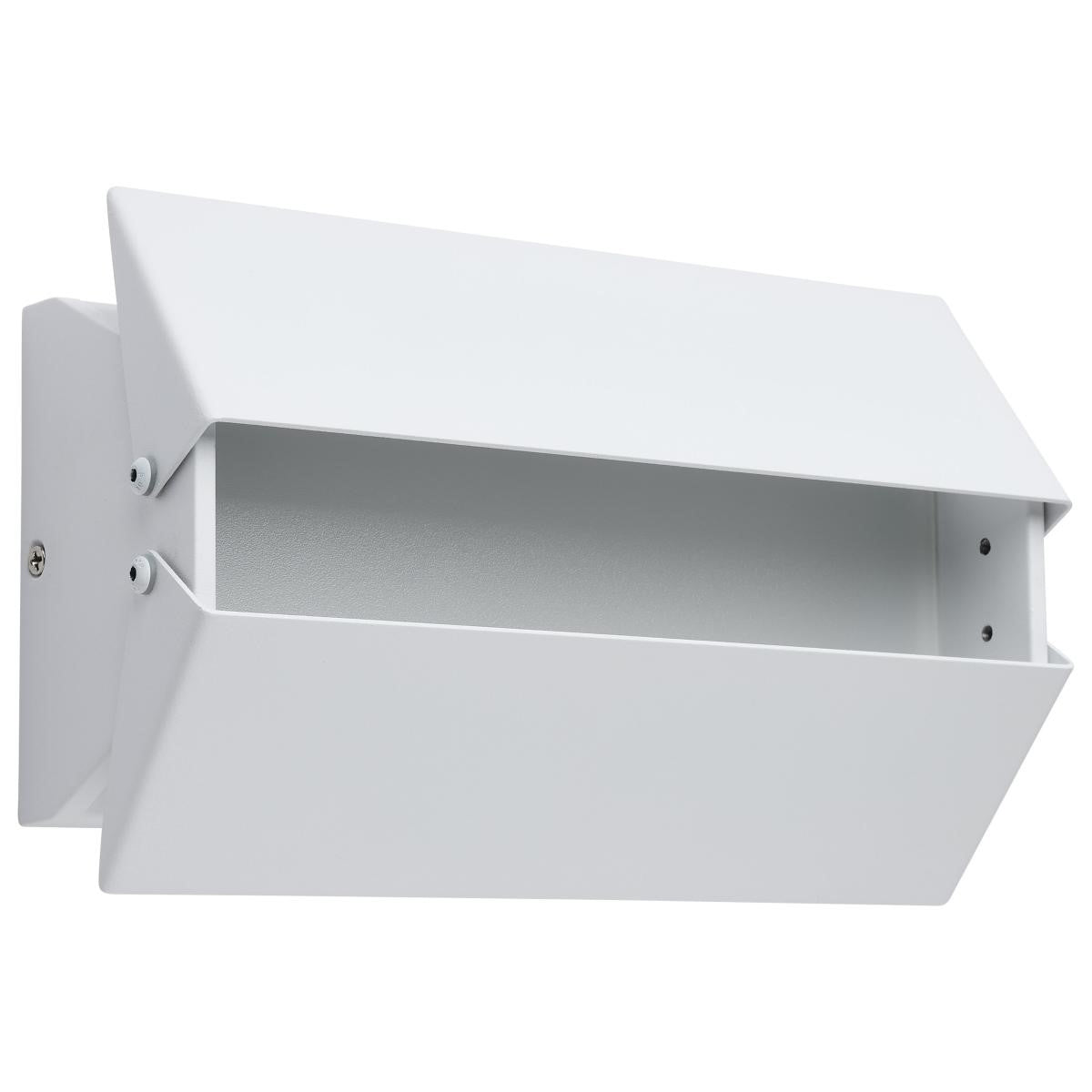 Peak 9" LED Wall Sconce, Selectable CCT, Matte White Finish