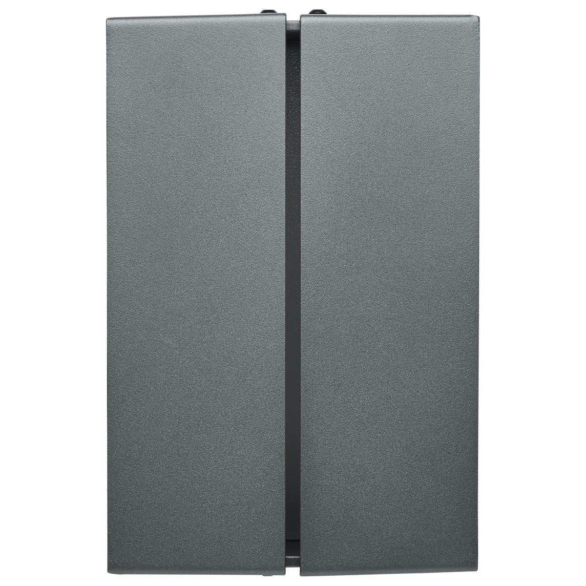 Peak 9" LED Wall Sconce, Selectable CCT, Matte Gray Finish