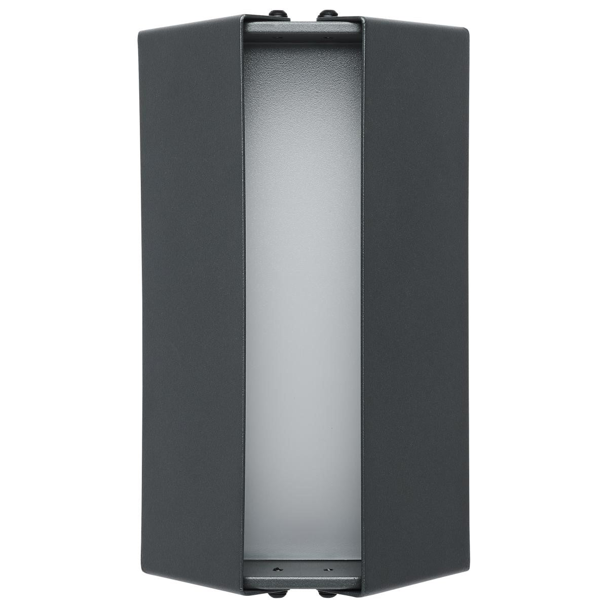 Peak 9" LED Wall Sconce, Selectable CCT, Matte Gray Finish