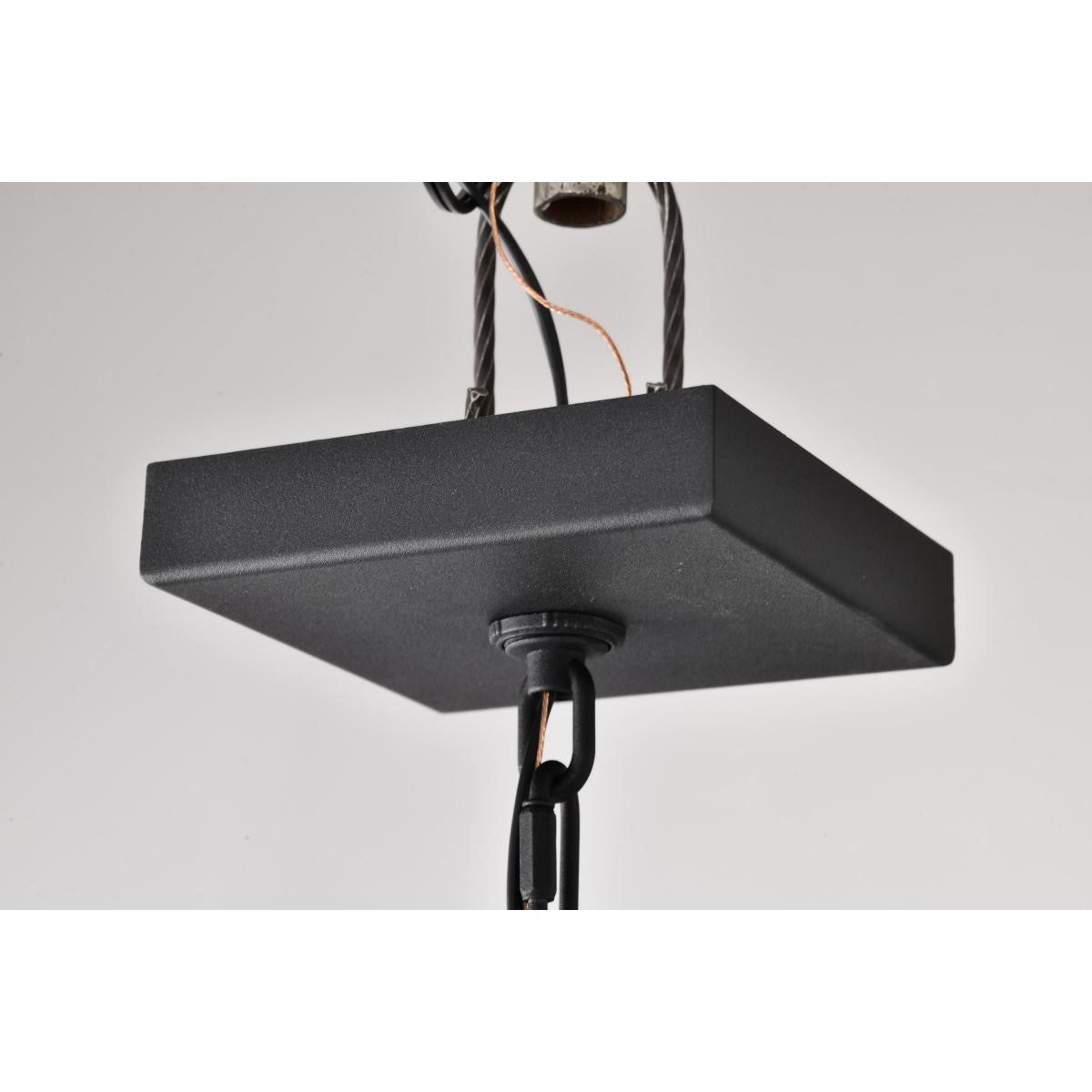 Austen Starfish 17" Smart LED Outdoor Hanging Light, RGBTW, Matte Black Finish