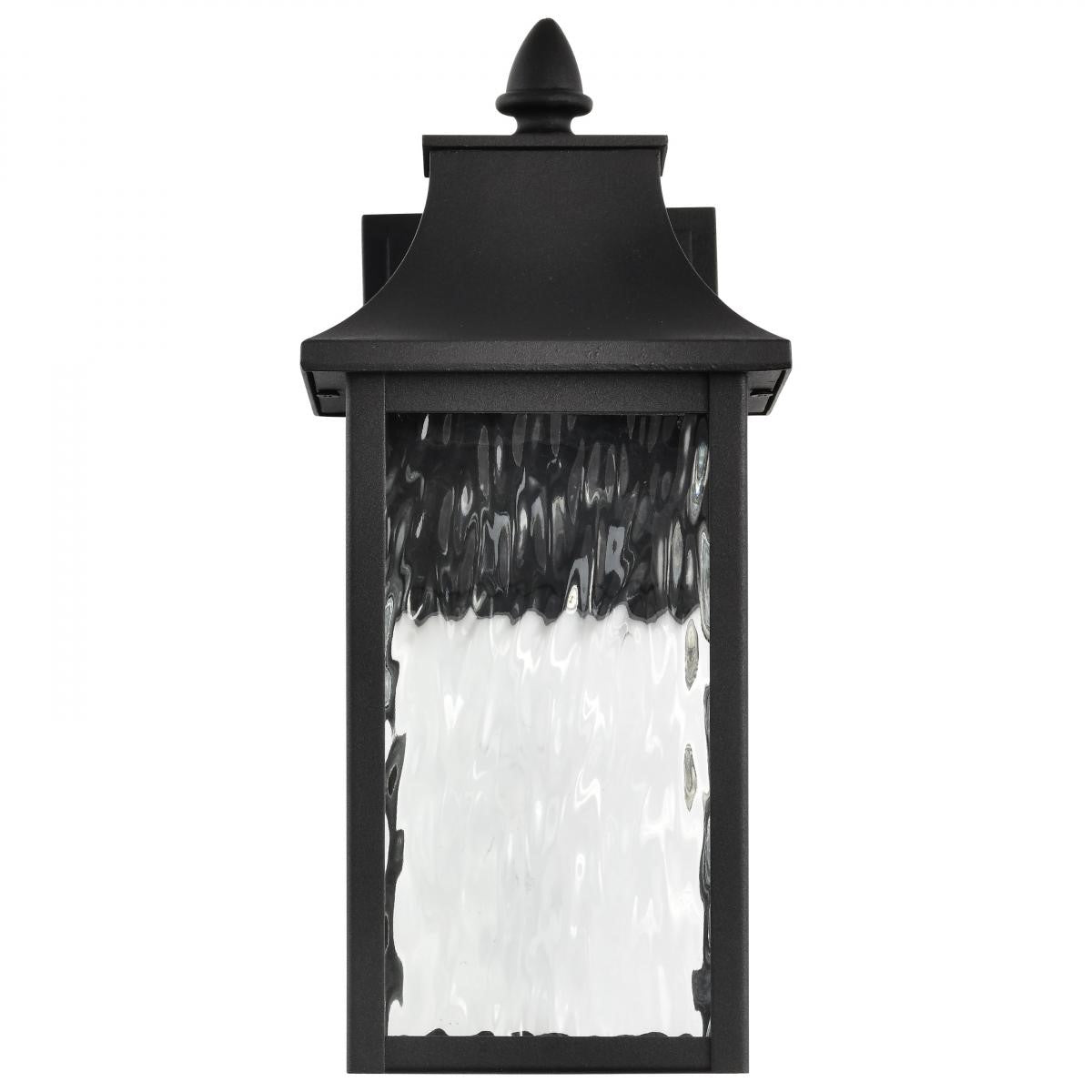 Austen Starfish 13" Smart LED Outdoor Wall Light, RGBTW, Matte Black Finish