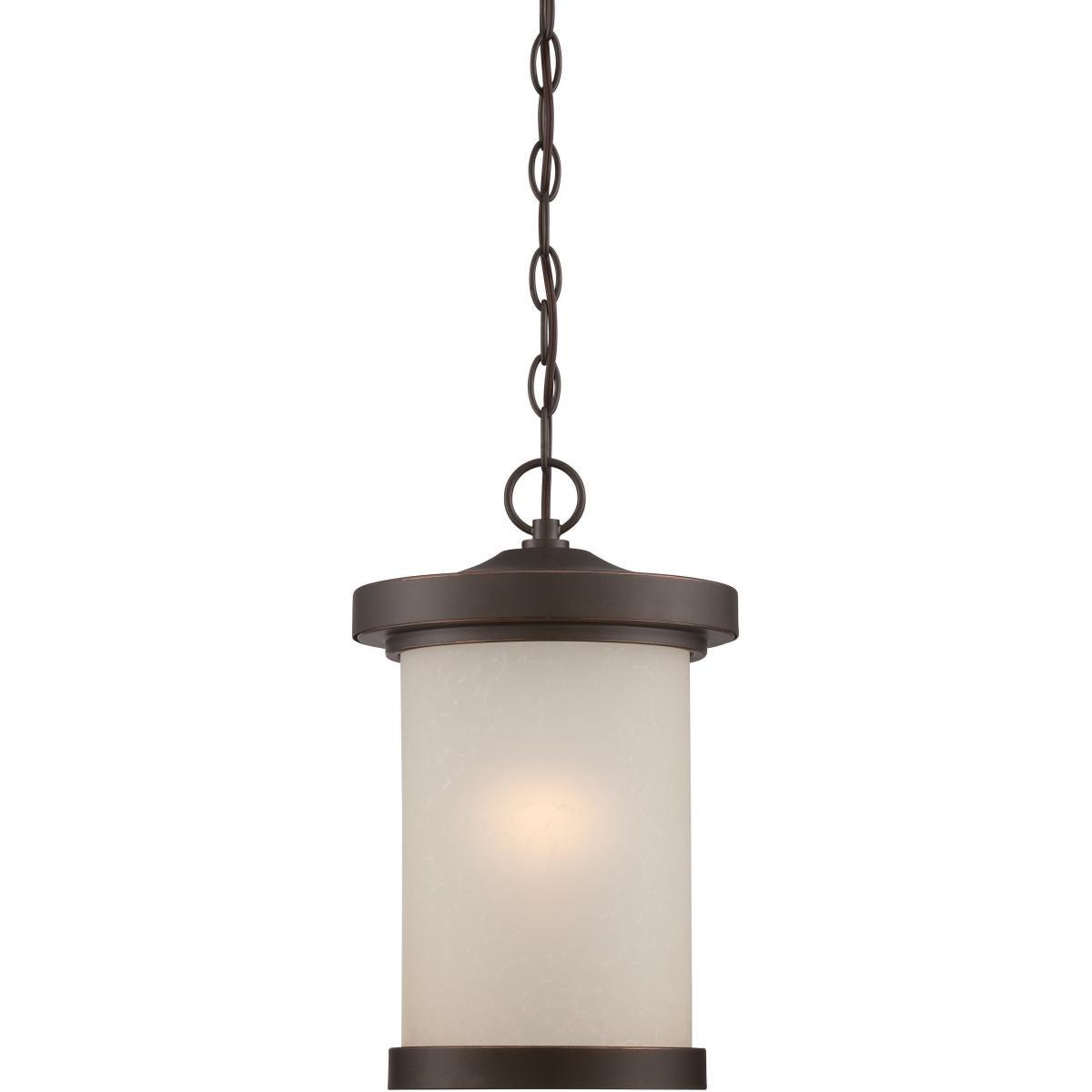 Diego 15 In. LED Outdoor Hanging Lantern Bronze finish - Bees Lighting