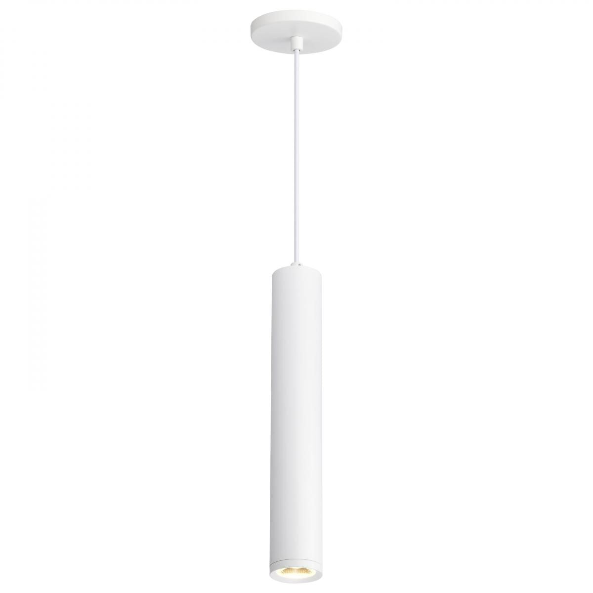 Century 16" LED Pendant Light, Matte White Finish - Bees Lighting