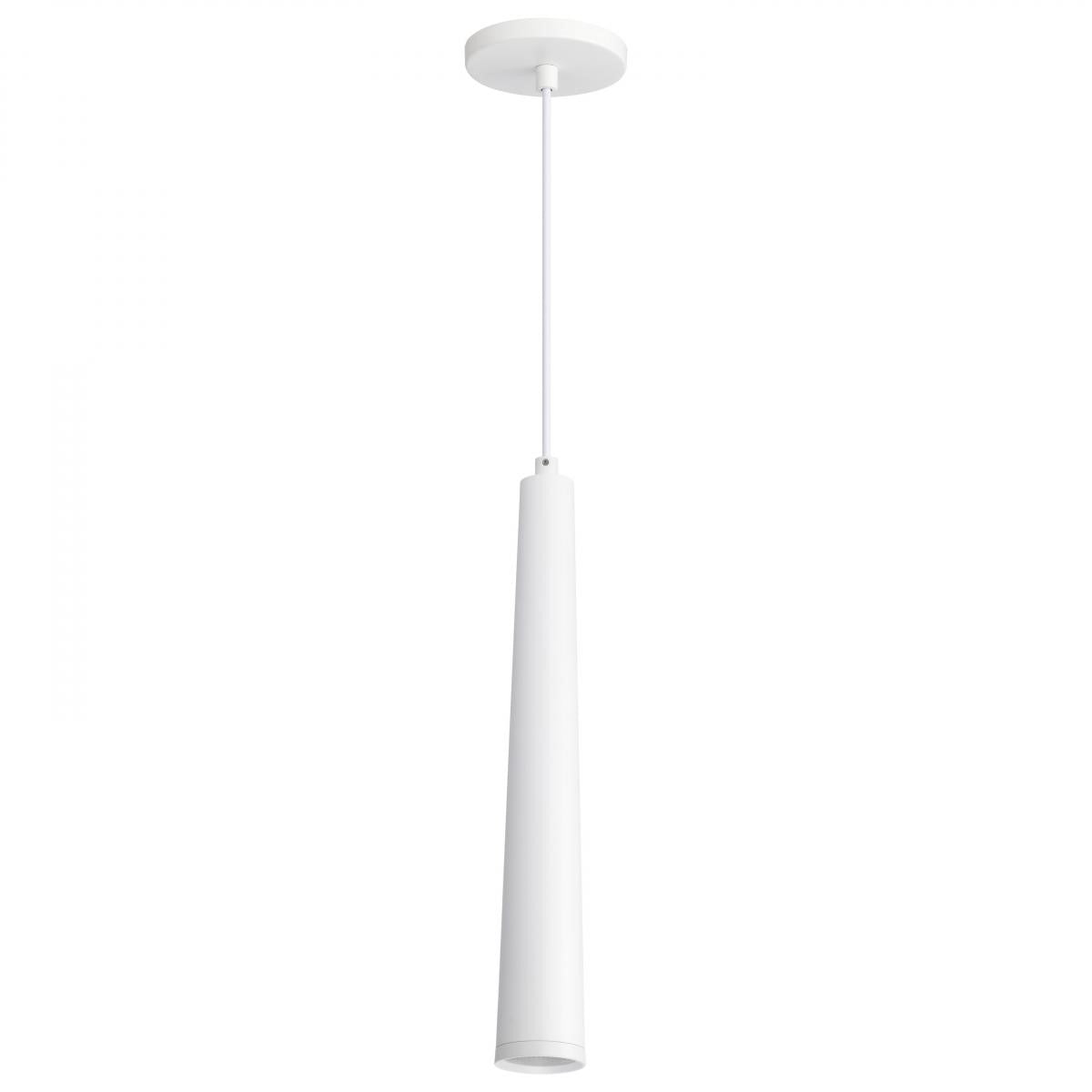 Melrose 16" LED Pendant Light, Matte White Finish - Bees Lighting