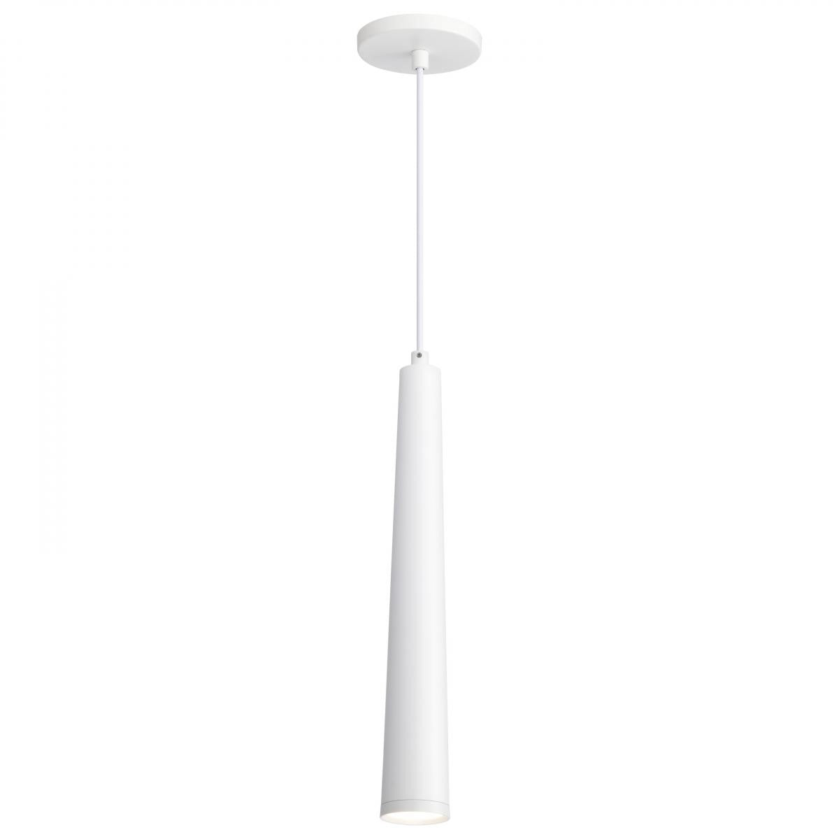 Melrose 16" LED Pendant Light, Matte White Finish - Bees Lighting