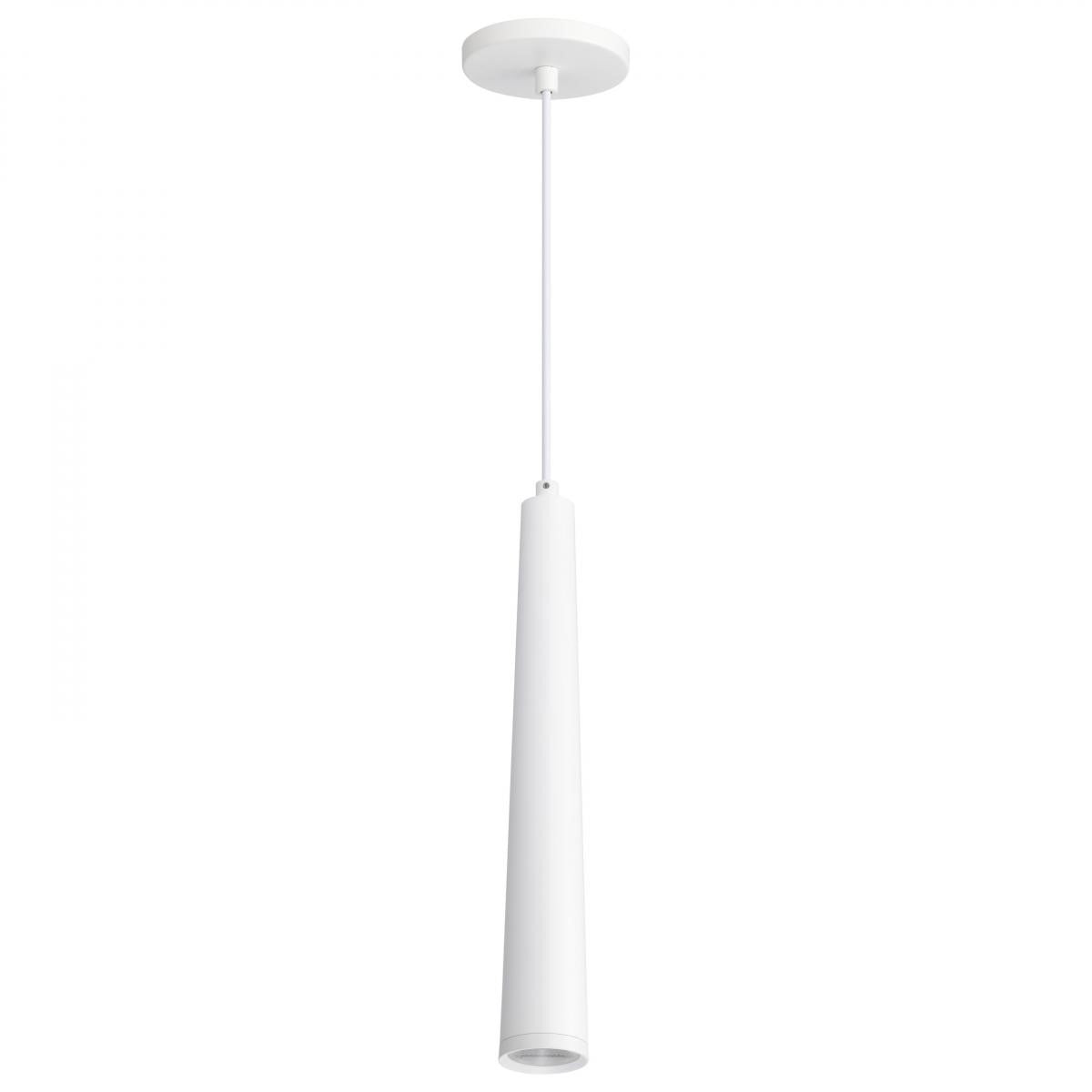 Melrose 16" LED Pendant Light, Matte White Finish - Bees Lighting