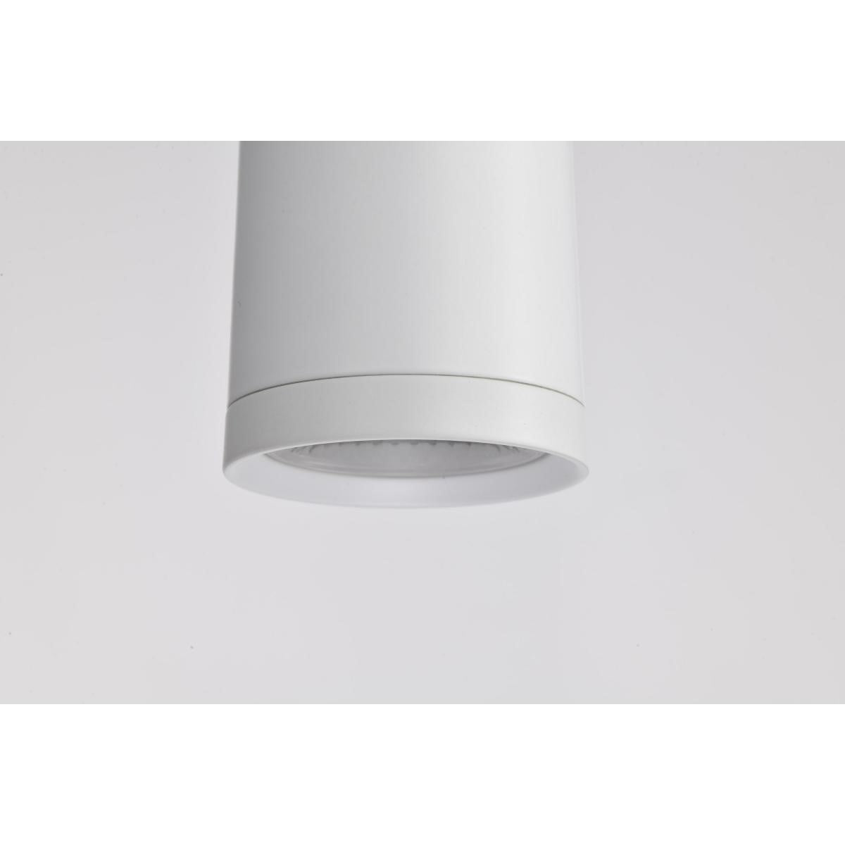 Melrose 16" LED Pendant Light, Matte White Finish - Bees Lighting