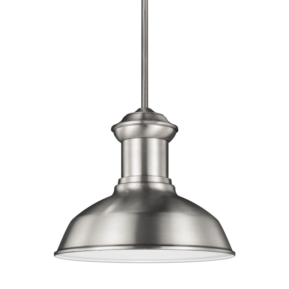 Fredricksburg 13 in. Pendant Light Aluminum Finish - Bees Lighting