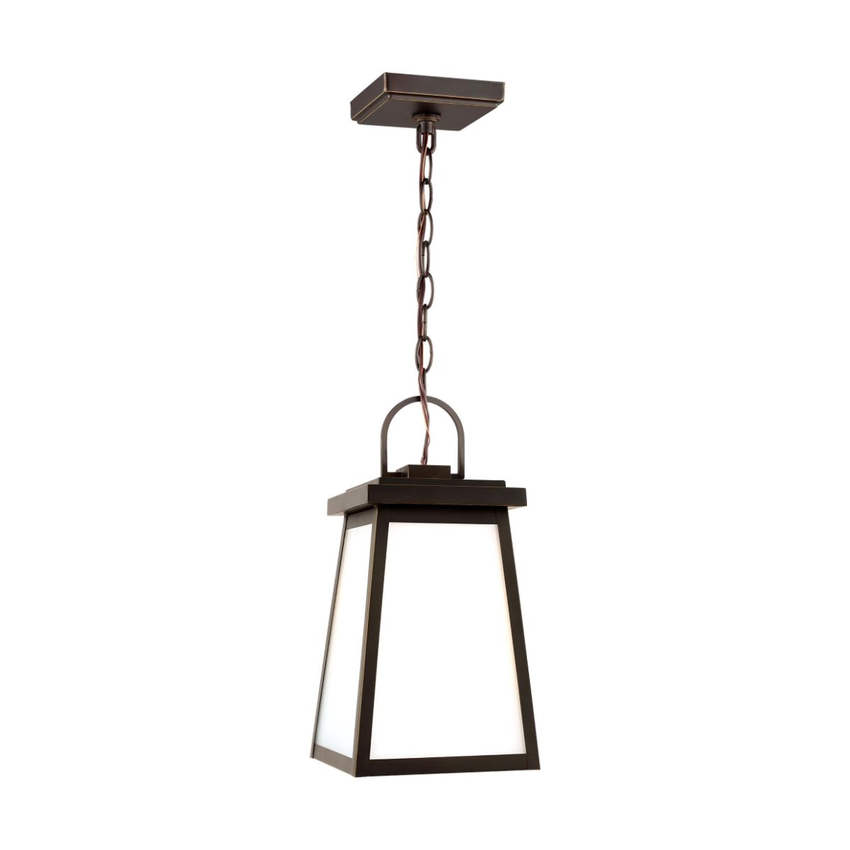 Founders LED Outdoor Pendant Light Antique Bronze finish