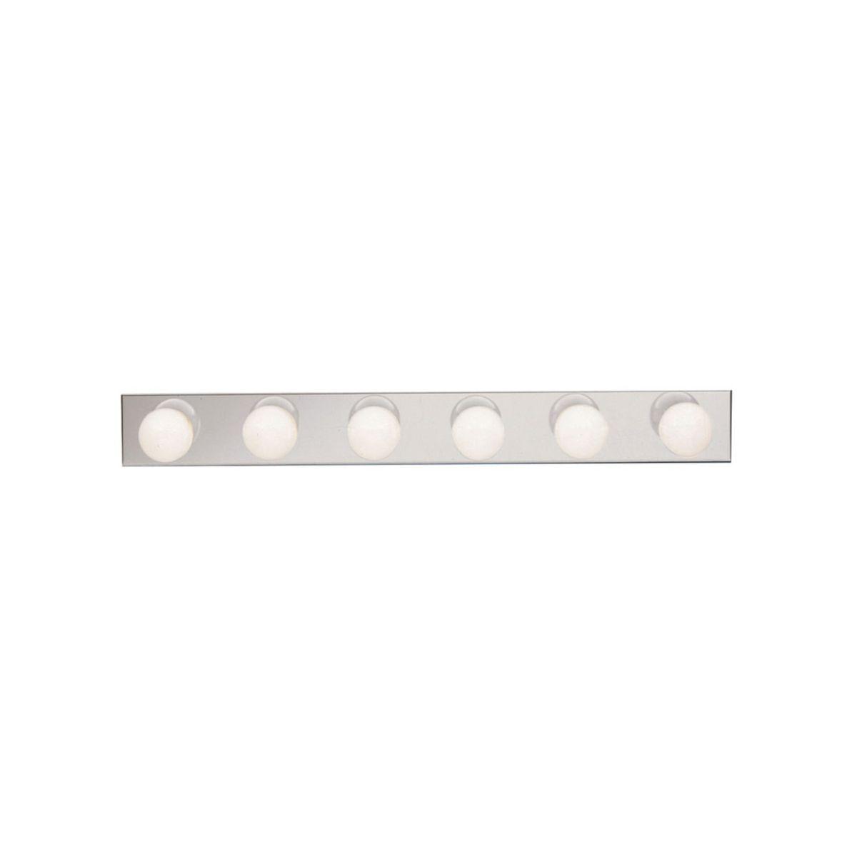 36 In. 6 Lights Vanity Light Chrome Finish - Bees Lighting