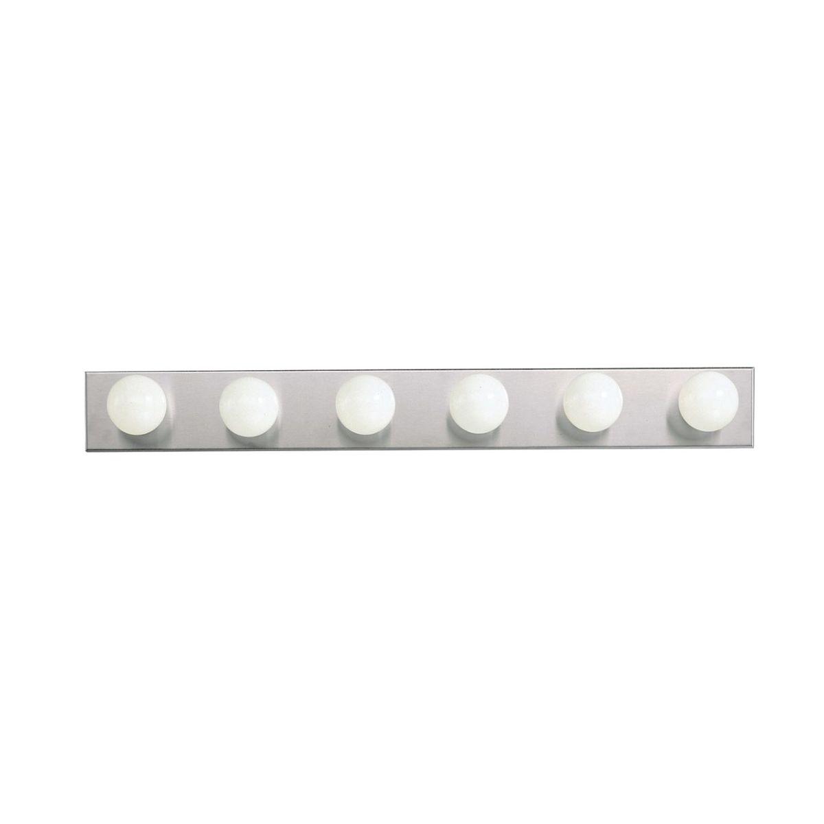 36 In. 6 Lights Vanity Light Nickel Finish - Bees Lighting