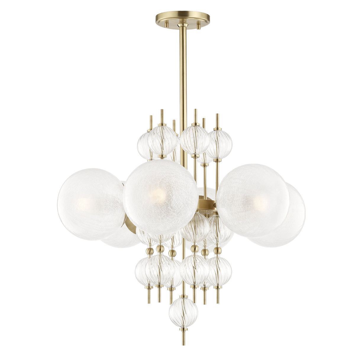 Calypso 27" 6 Lights Chandelier