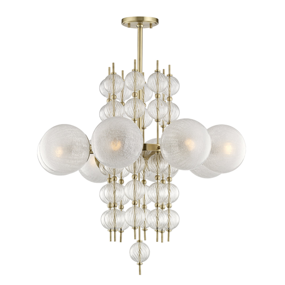 Calypso 34" 8 Lights Chandelier