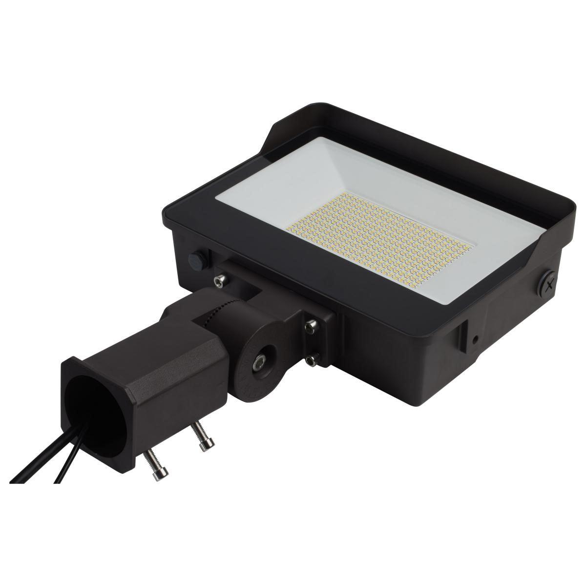 LED Flood Light With Photocell, 100/150 Watts, 21000 Lumens, 30K/40K/50K, 120-347V - Bees Lighting