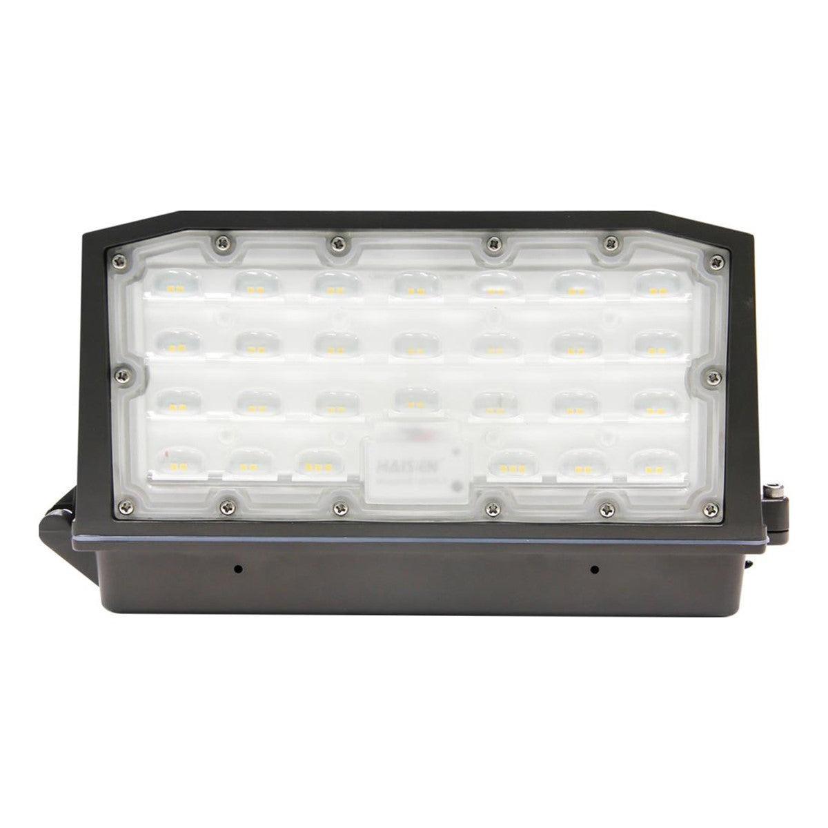 LED Cutoff Wall Pack, 80 Watts, 10000 Lumens, 30K/40K/50K, 120-277V - Bees Lighting