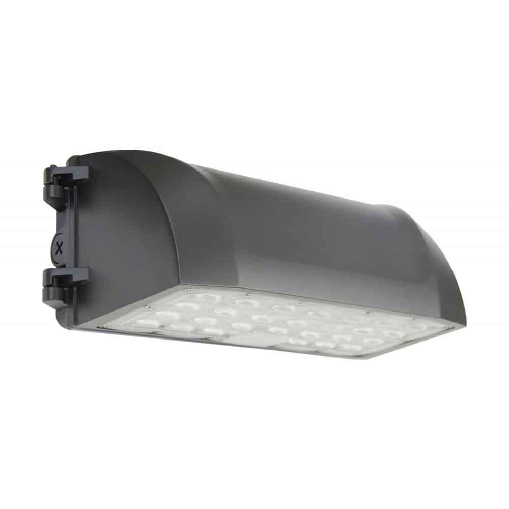 LED Cutoff Wall Pack, 80 Watts, 10000 Lumens, 30K/40K/50K, 120-277V - Bees Lighting