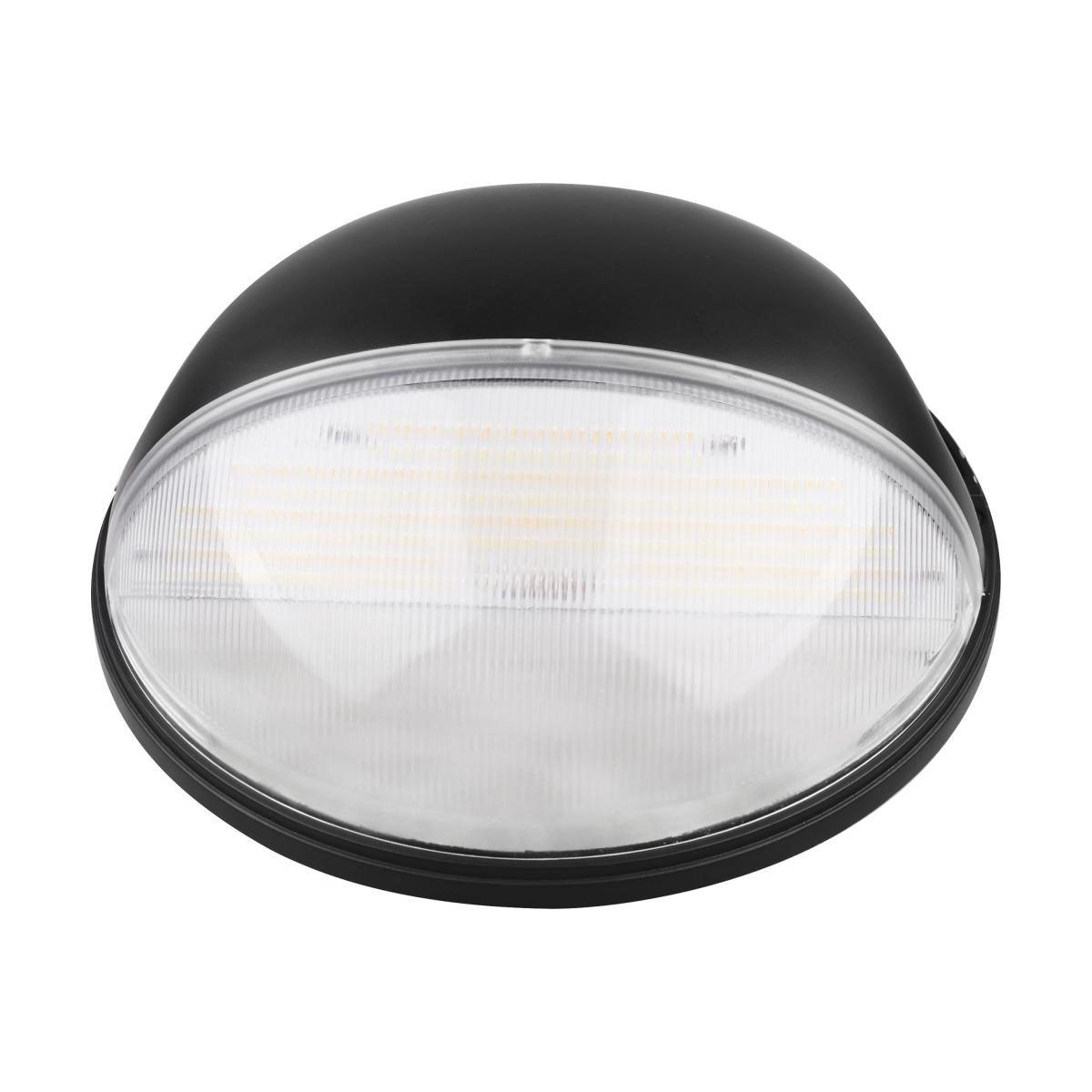 LED Mini Wall Pack With Photocell, 20 Watts, 2800 Lumens, 30K/40K/50K, 120-277V, Black Finish - Bees Lighting