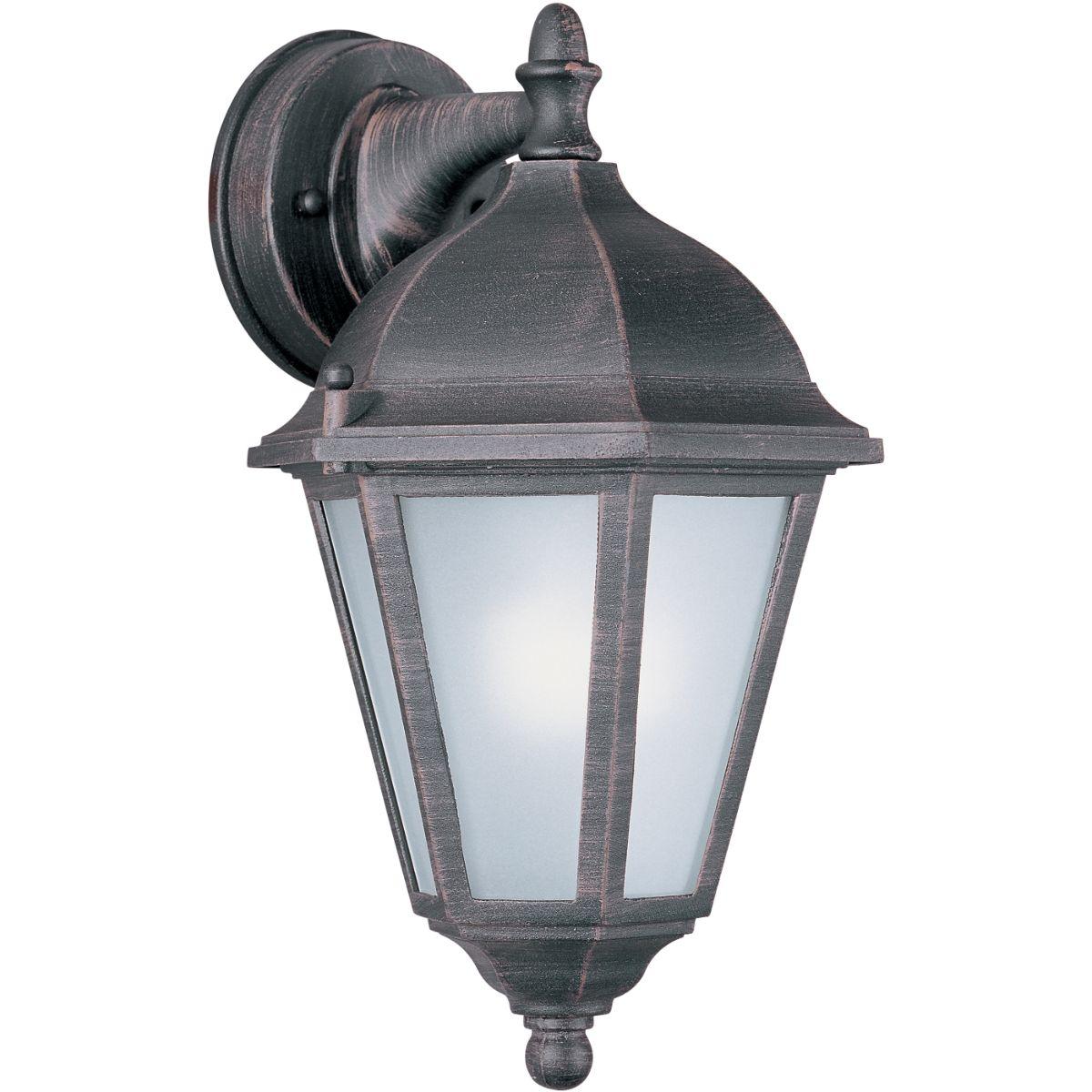 Westlake LED E26 15 in. downward LED Outdoor Wall Light 455 Lumens 3000K Bronze Finish - Bees Lighting