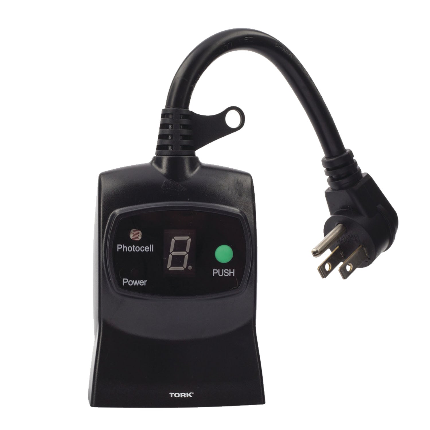 Tork 7-Day 120-Volt Photocell Activated Countdown Digital Plug-In Timer Outdoor