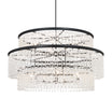 Minka Lavery 6709-66 Shimmering Elegance 60" 14 Lights Chandelier Light Black Finish