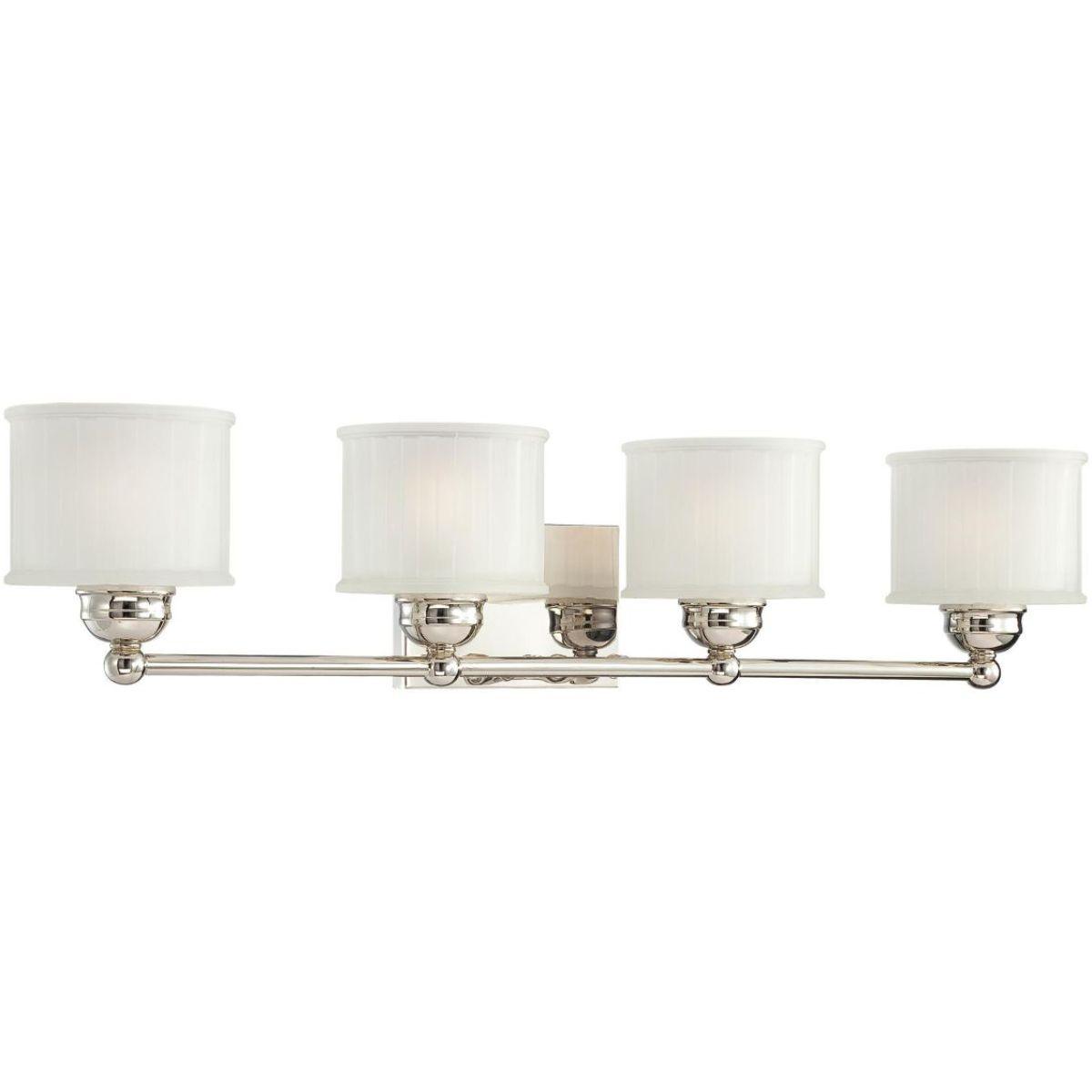 173 Series 33 in. 4 Lights Vanity Light Polished Nickel finish - Bees Lighting