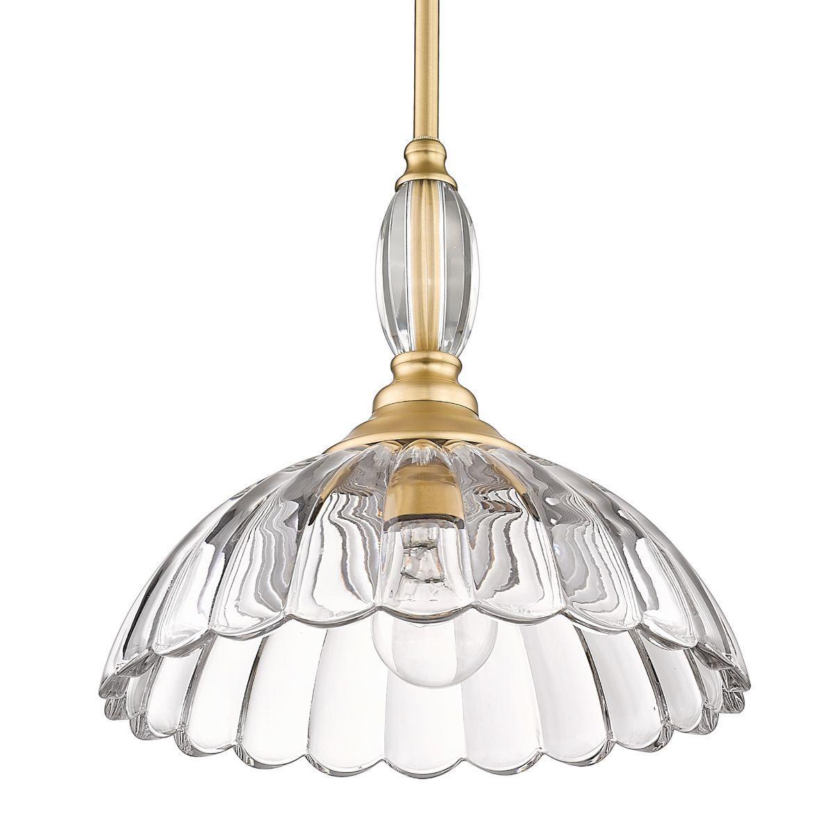 Audra 12 in. Pendant Light Brushed Champagne Bronze Finish - Bees Lighting