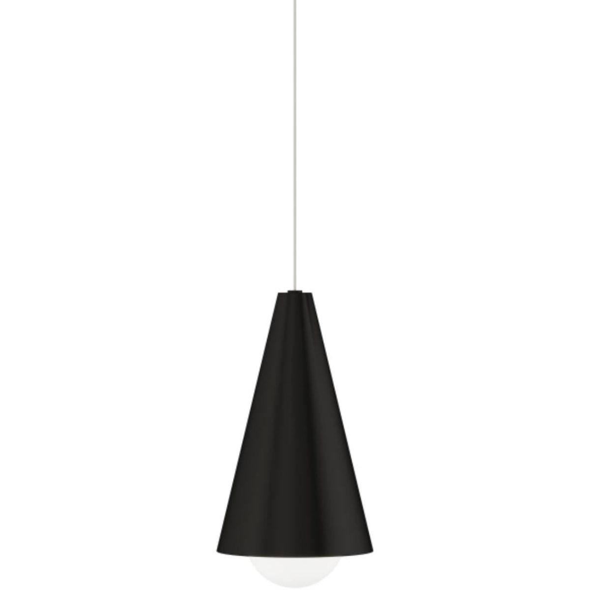 Joni 6 in. LED Pendant Light 411 Lumens 3000K FreeJack Black Finish - Bees Lighting