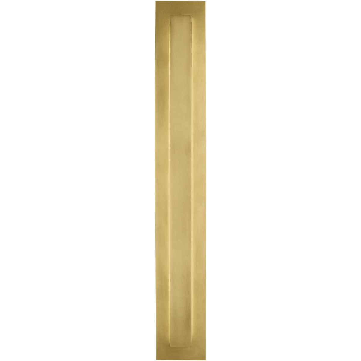 Aspen 36 In. LED Outdoor Wall Sconce Natural Brass Finish - Bees Lighting