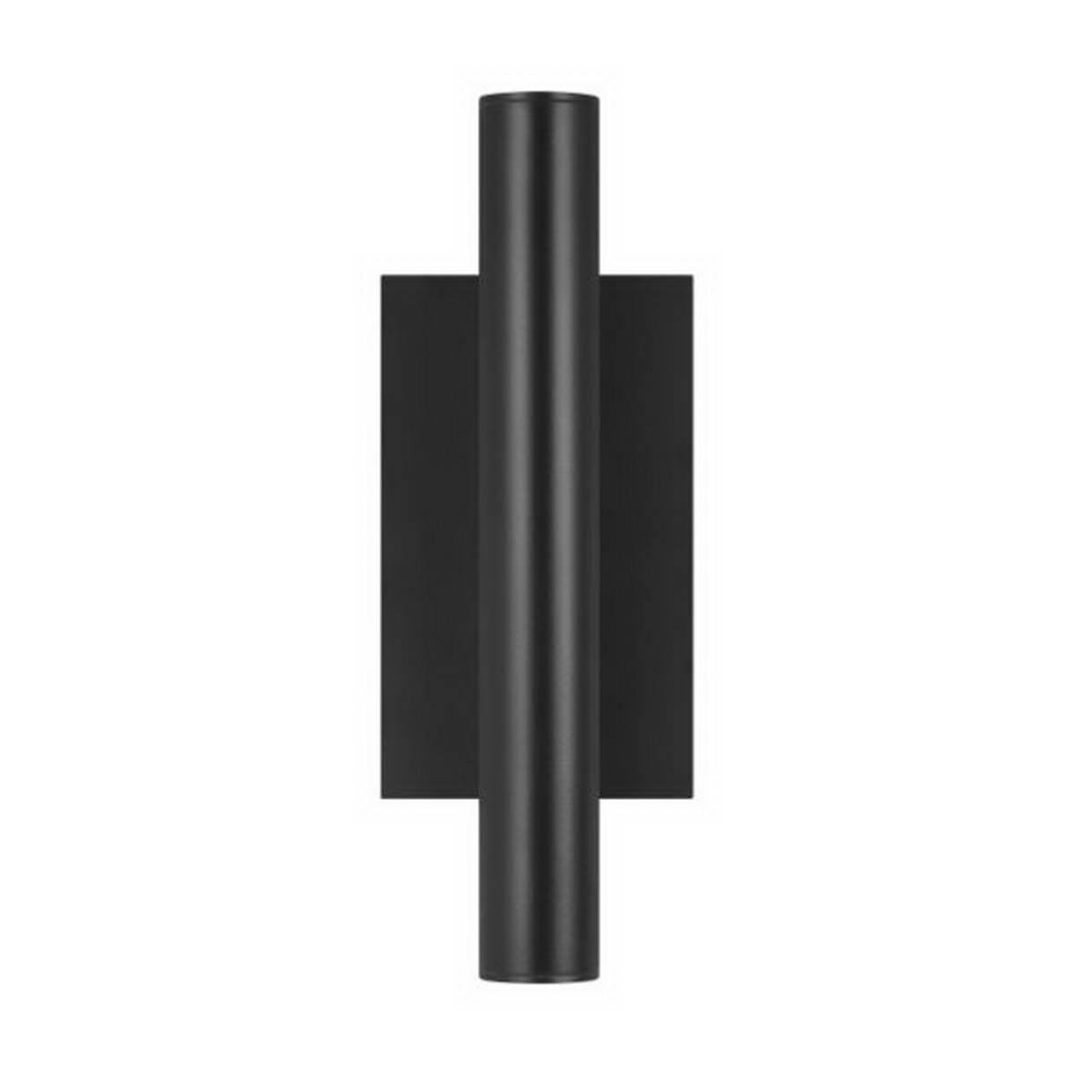 Chara 12 In. LED Outdoor Wall Sconce Black Finish - Bees Lighting